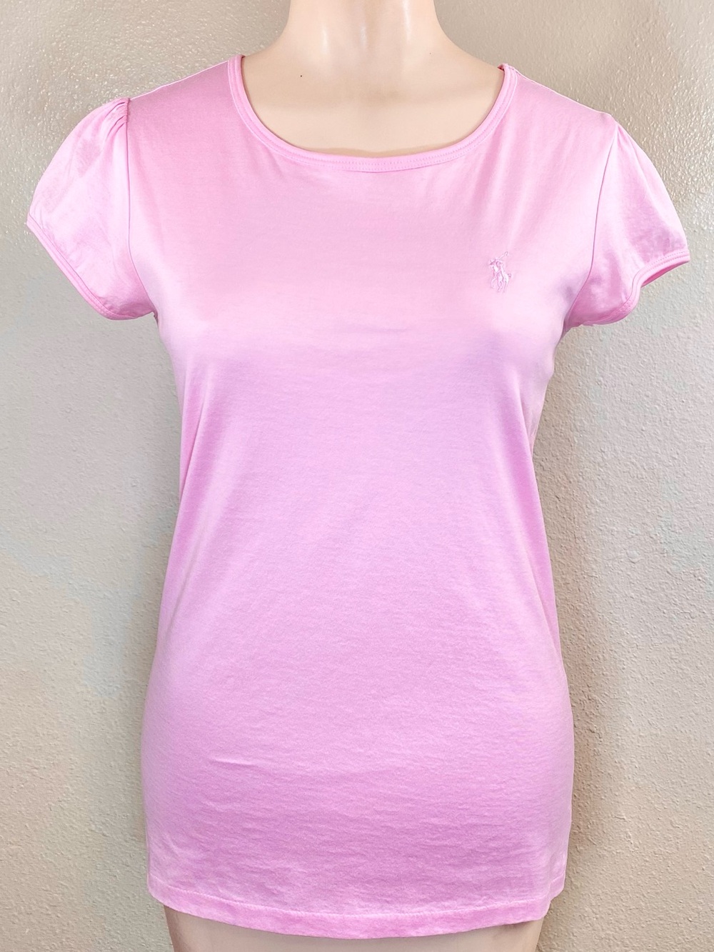 Ralph Lauren Sport Womens Knit Basic T-Shirt